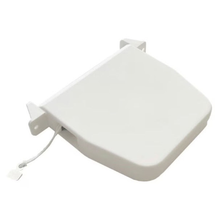 Tabachera cu actionare panglica, culoare alba