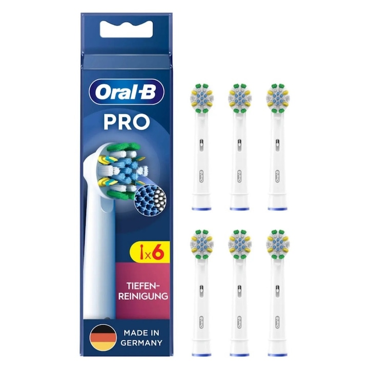Oral-B Pro Deep Clean fogkefe fejek, 6 db