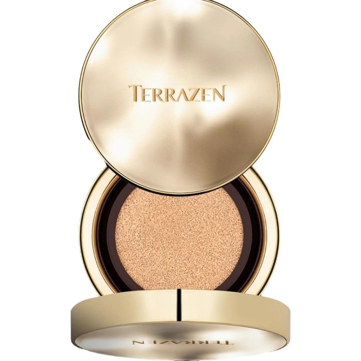 Cushion alapozó, TERRAZEN, Perfect Finish, SPF 50, 21, 15g + 15g