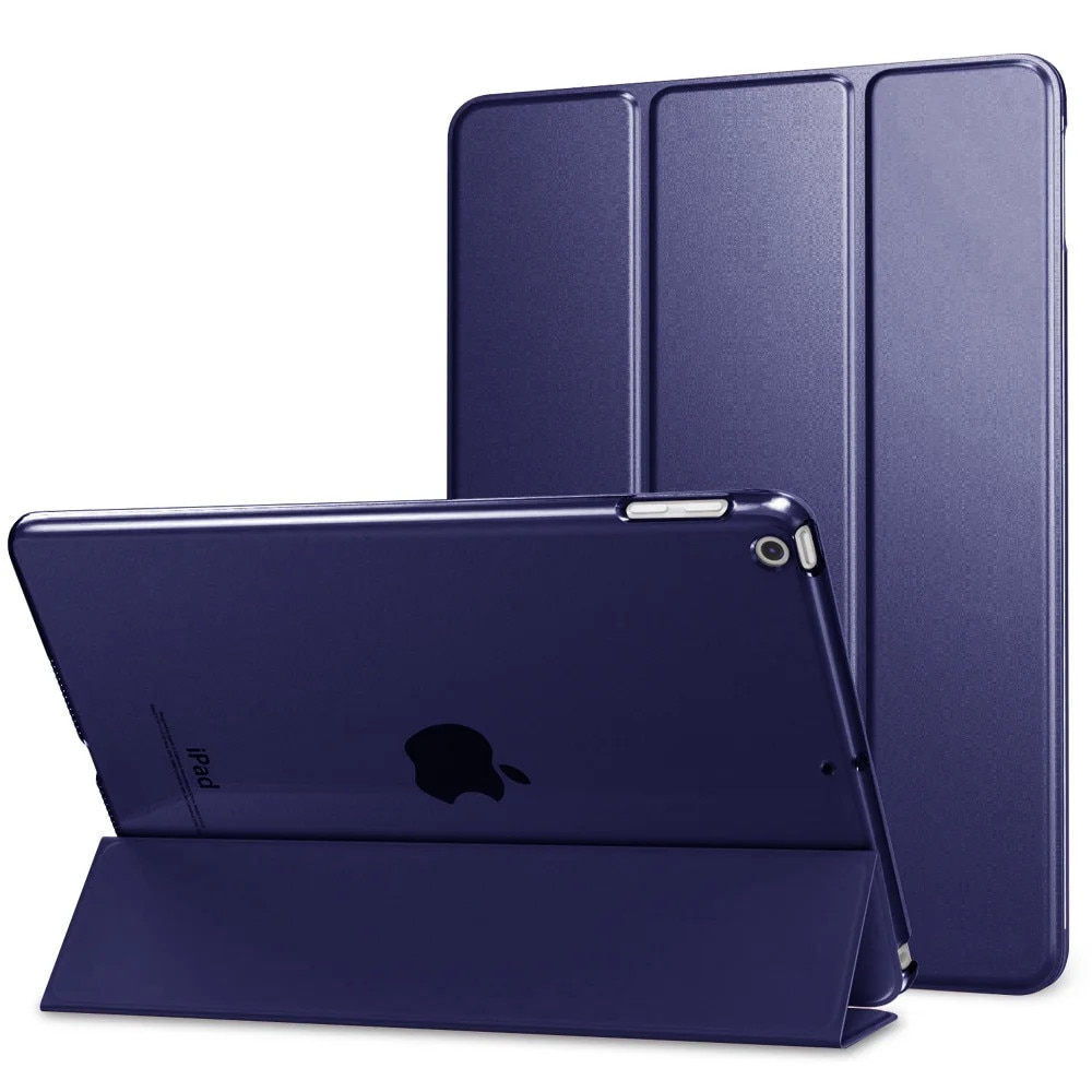 Husa tableta, Slim, multicolor, pentru iPad Mini 5, design flexibil TPU, functie auto sleep/wake, suport vizionare/tastare