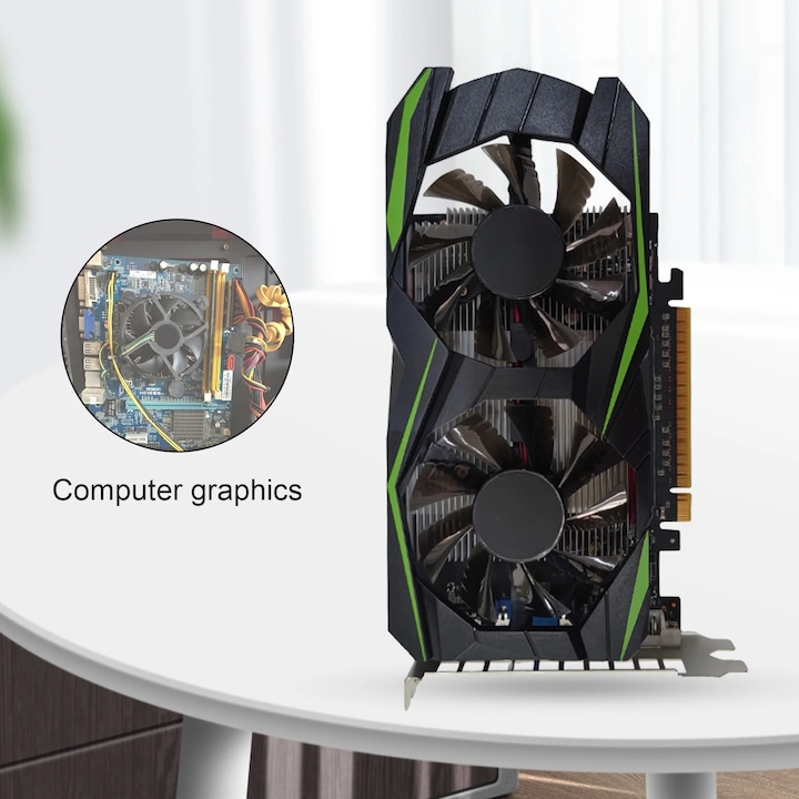 Placa video GTX1050TI, 4GB, multicolor, 22.5x12x4cm, set cu CD