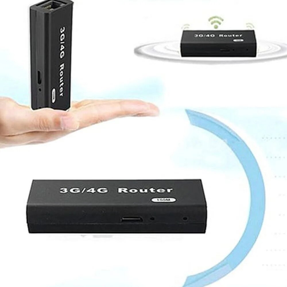 MINI ROUTER WIFI MODEM PORTATILE 3G 4G LTE HOTSPOT WIRELESS