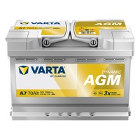 Baterie auto Varta Dynamic AGM 70Ah 760A A7 570901076