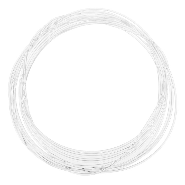 Fibra optica, 2m, transparenta, alb, 200x0.15x0.15cm