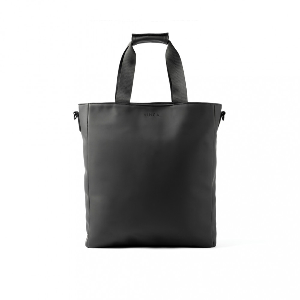 Geantă laptop Vinga, 14 inch, negru, 34x10x39 cm, saculet voiaj inclus