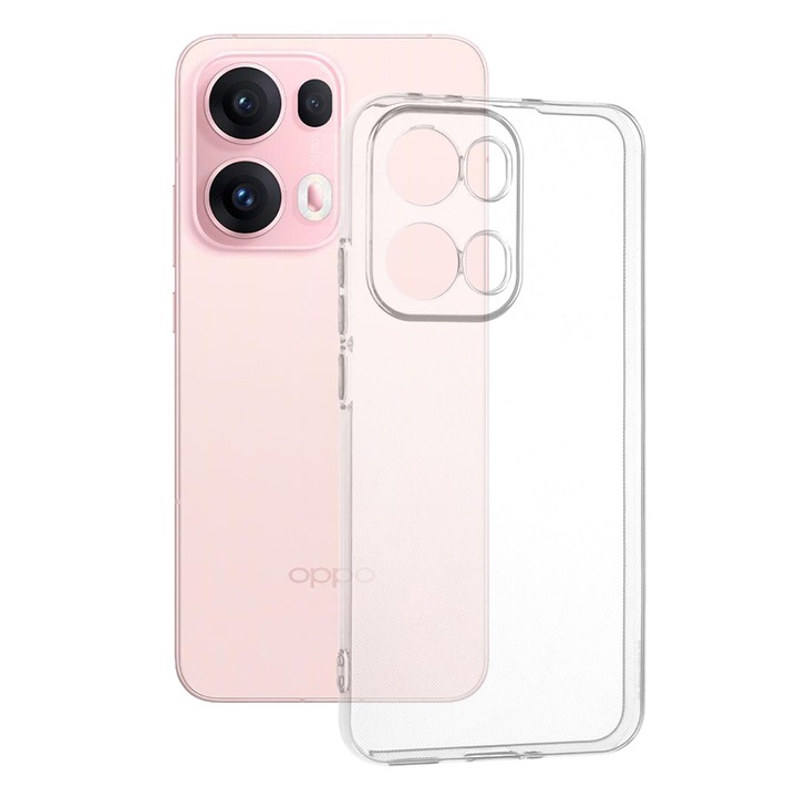 Кейс за Oppo Reno13 Pro - Techsuit Clear Silicone - Transparent