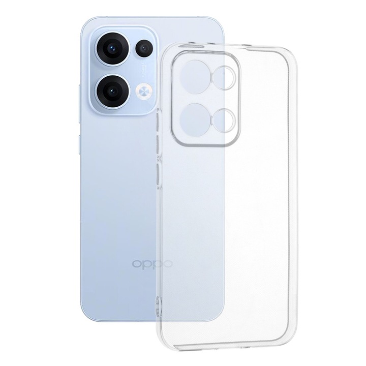 Кейс за Oppo Reno13 - Techsuit Clear Silicone - Transparent