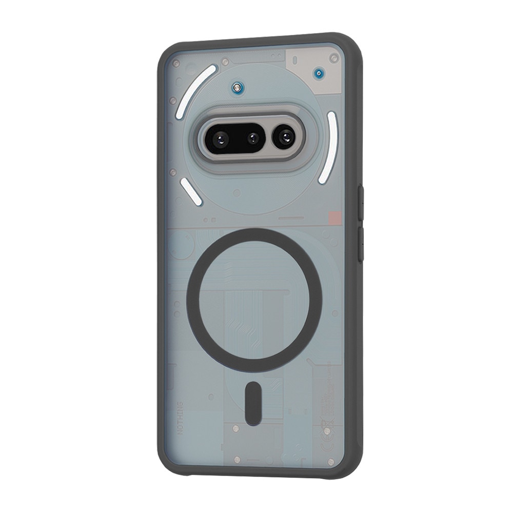 Husa pentru Nothing Phone (3a) - Techsuit HaloFrost MagSafe Series - Smoke Black