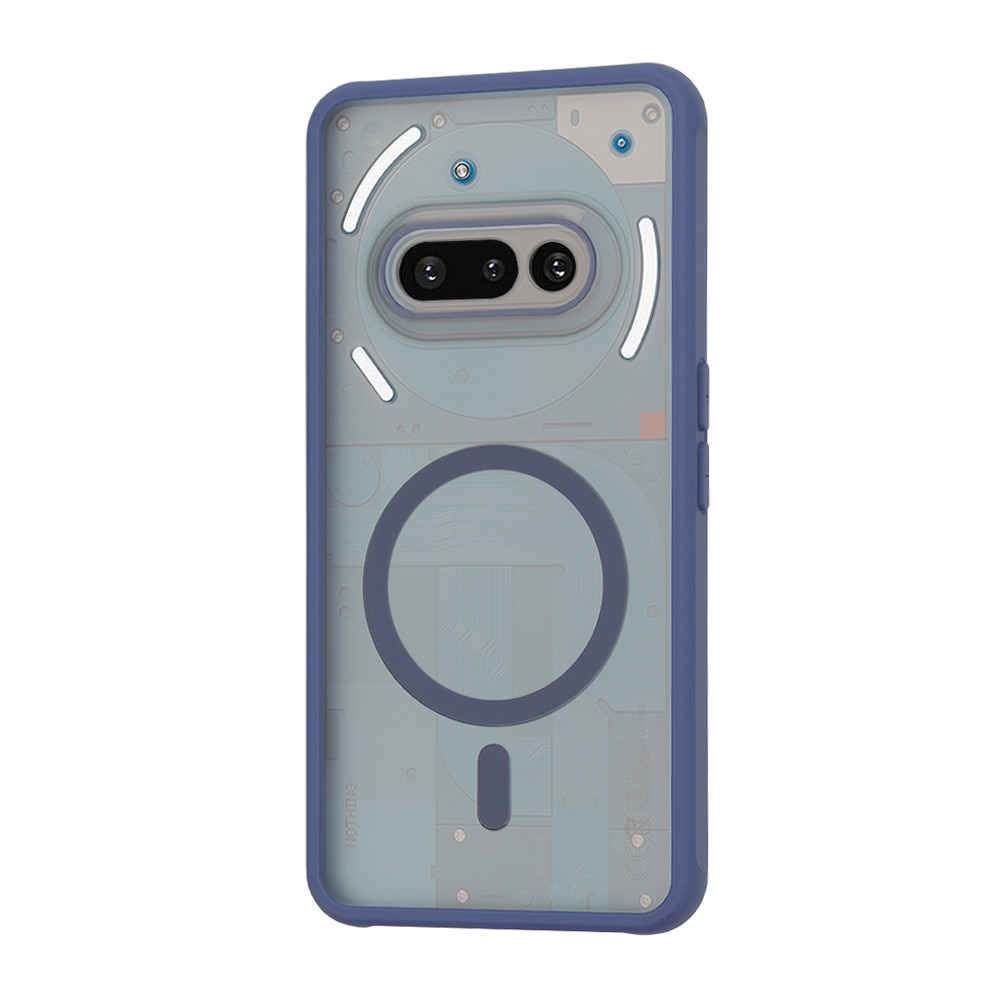 Husa pentru Nothing Phone (3a) - Techsuit HaloFrost MagSafe Series - Deep Blue