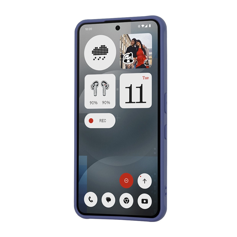 Husa pentru Nothing Phone (3a) - Techsuit HaloFrost MagSafe Series - Deep Blue