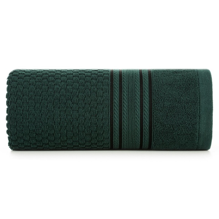 Prosop de baie DAVOS 70 x 140 cm Eurofirany verde inchis