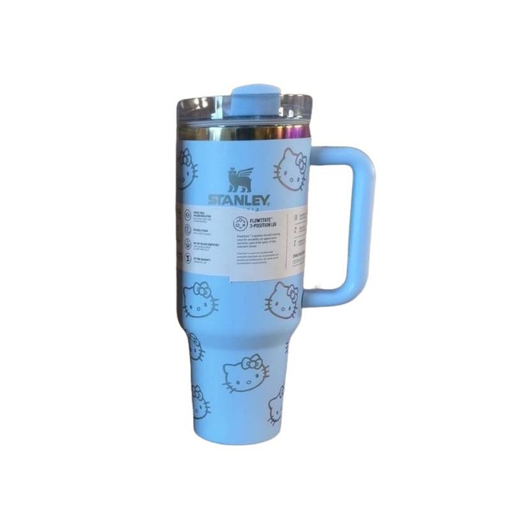 Stanley rozsdamentes acél bögre, űrtartalom 1180 ml, Kék rajzfilm macska