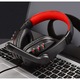Casti Gaming Profesionale RETOO Connect, Cu Microfon HD Omnidirectional, Anulare Zgomot de Fond, Iluminare LED RGB, Sunet Surround, Difuzoare 108 dB, Jack 3.5 mm, Cablu 1.75 m, Compatibile PC, Laptop, Xbox, PS4, PS5, Nintendo, Negru Si Rosu