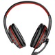 Casti Gaming Profesionale RETOO Connect, Cu Microfon HD Omnidirectional, Anulare Zgomot de Fond, Iluminare LED RGB, Sunet Surround, Difuzoare 108 dB, Jack 3.5 mm, Cablu 1.75 m, Compatibile PC, Laptop, Xbox, PS4, PS5, Nintendo, Negru Si Rosu
