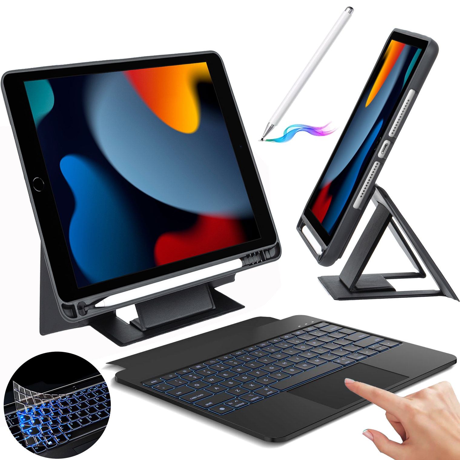 iPad本体 iPad Pro Apple Pencil Magic Keyboard Tastatura Apple Magic Keyboard for iPad Pro 12.9