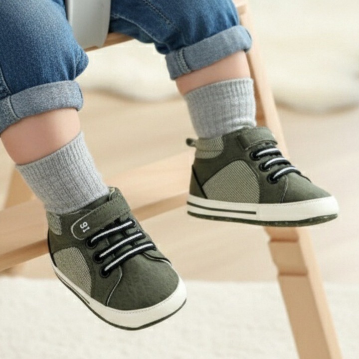 Pantofi sport pentru primii pasi 43051-7verde 108765, Verde