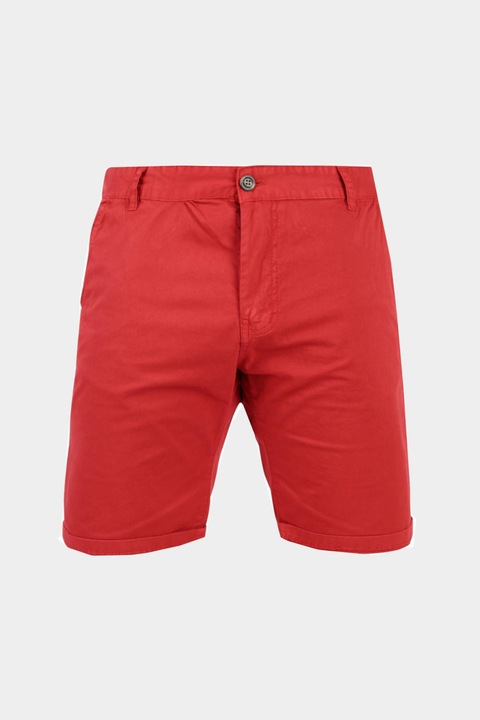 Pantaloni Scurti, Bumbac Elastic, Slim Fit, WW5280-24, Caramiziu