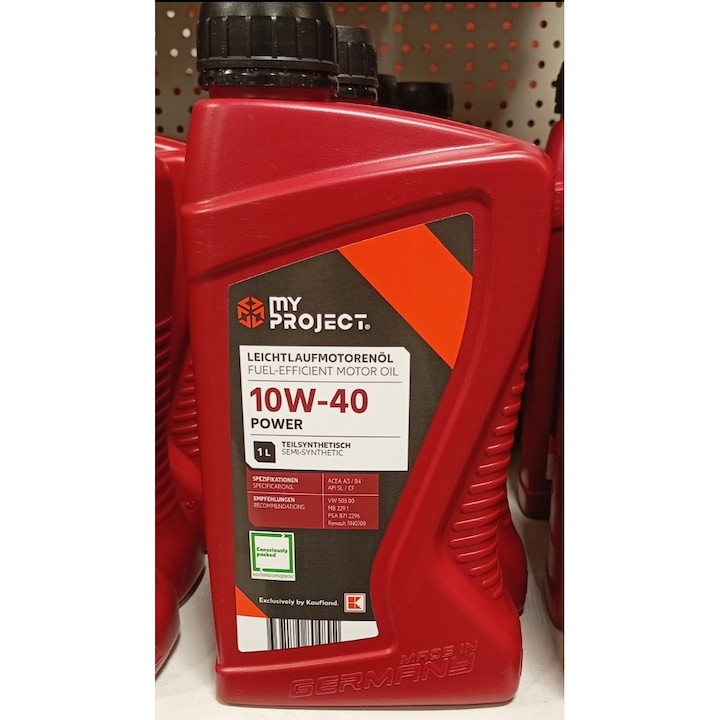Ulei motor My Project 10W-40, 1 L