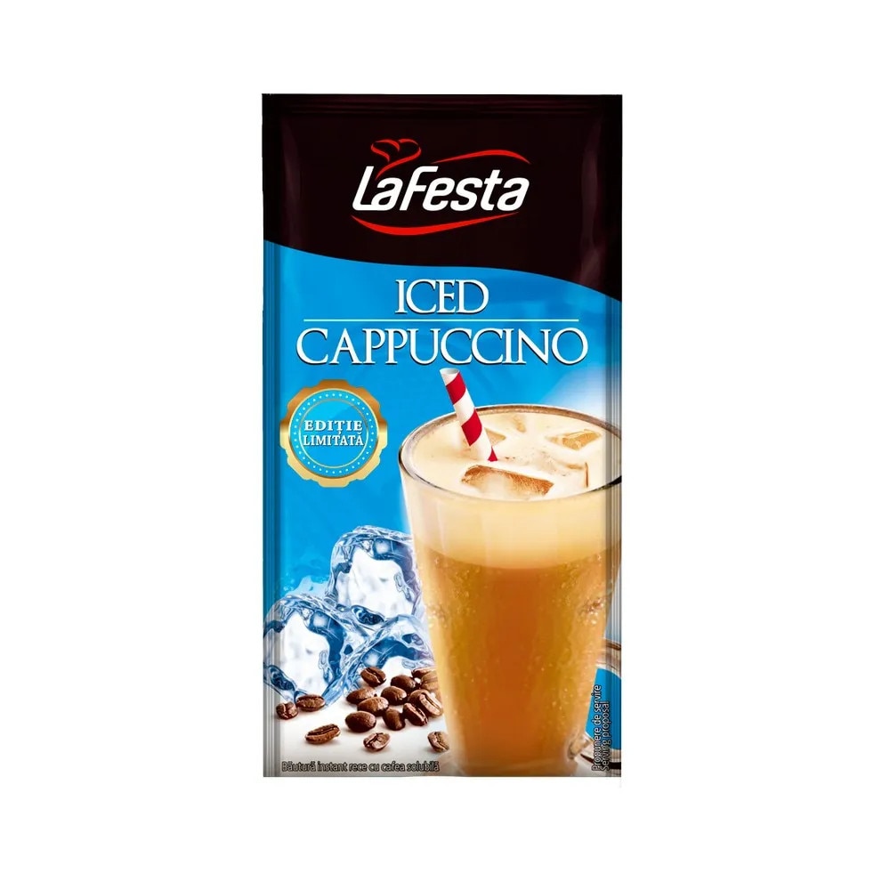 Cappuccino EXTRA SIZE, La Festa Iced Cappuccino, 6 bucati, 176g