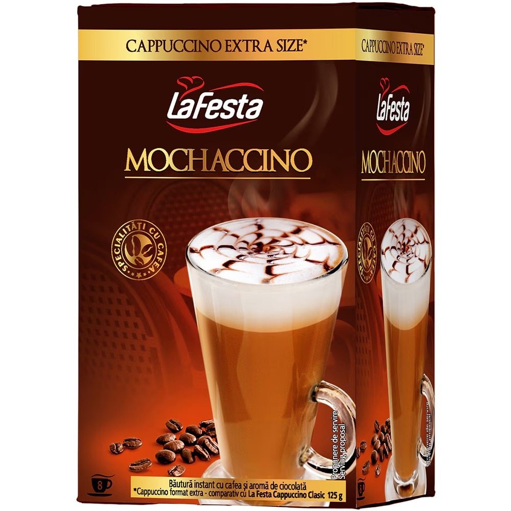 Mochaccino, EXTRA SIZE, La Festa, 8 bucati, 176g