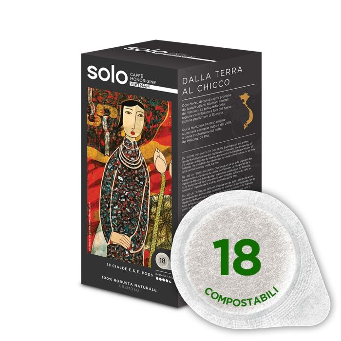 SOLO Caffè Monorigine Vietnam -18 Paduri ESE 44 mm