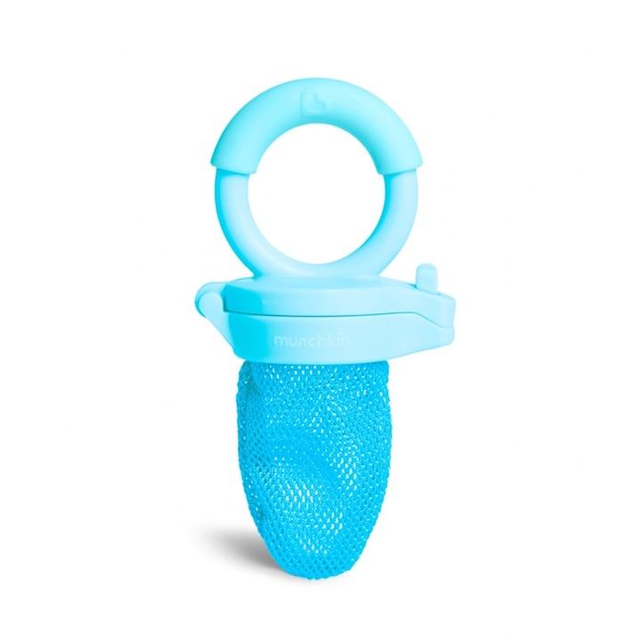 Munchkin Fresh Feeder Fabric cumisüveg csecsemőknek 6 hónaposnál idősebb (kék)