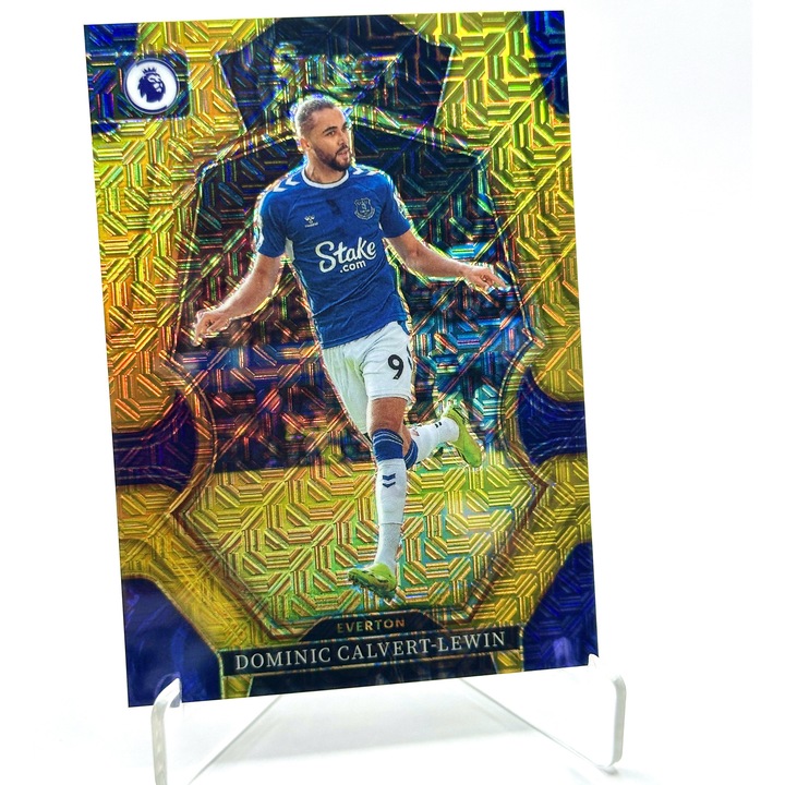 Cartonas de fotbal Panini Dominic Calvert-Lewin 2022-23 Panini Select Premier League - GOLD MOJO 01din 10 Nr 165 Everton