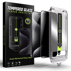 Set 2 Folii Protectie Ecran Din Sticla Securizata, Cu Dispozitiv De Aplicare Automata In 30 De Secunde Cu Easy App, Compatibil Cu Samsung S24 Ultra