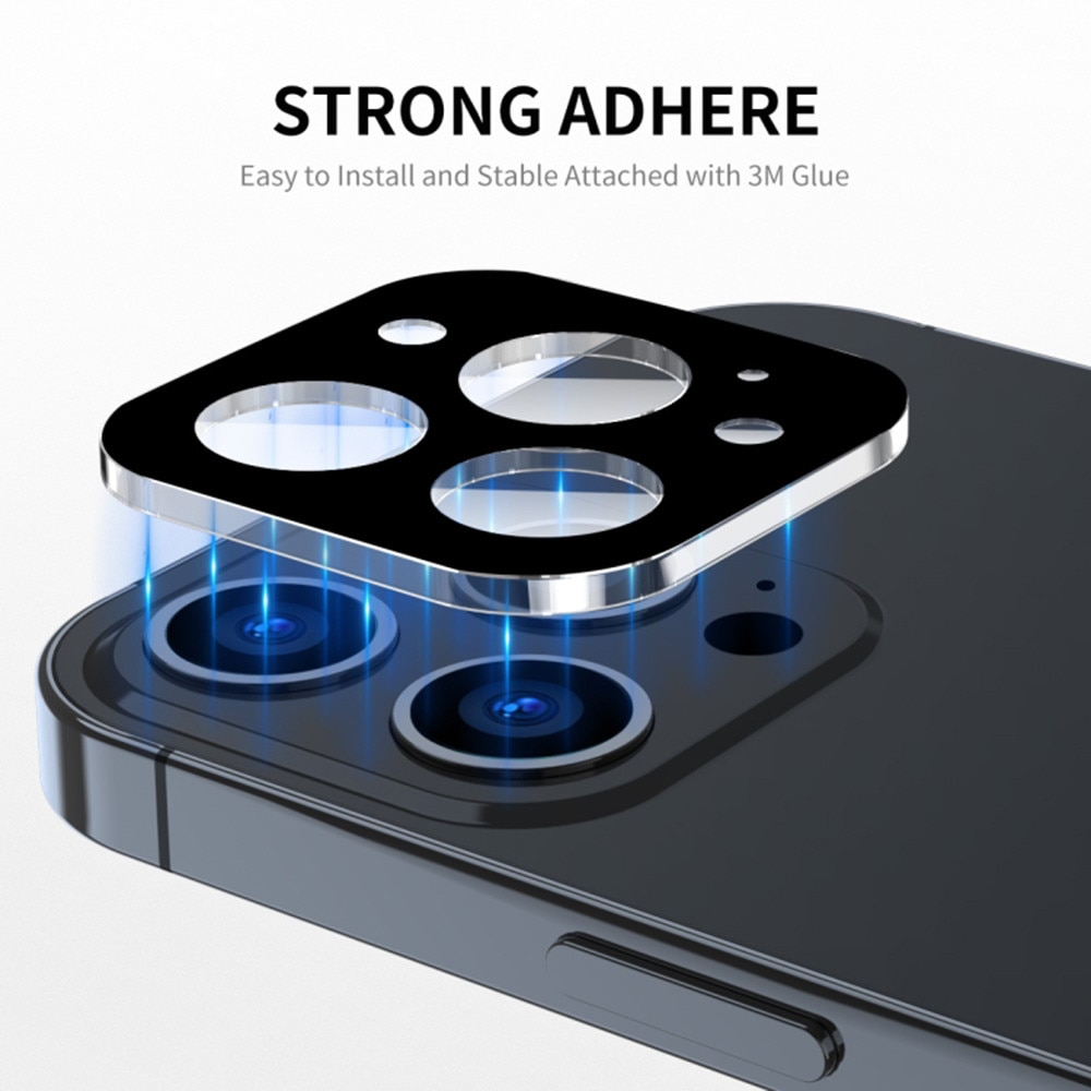 Folie Camera pentru iPhone 17 Air - Techsuit Full Camera Glass - Black