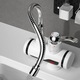 Robinet Electric Gardeon®, Cu Incalzire Instant Apa Calda, Pipa FLexibila, Afisaj Digital, Montare Usoara pe Chiuveta, Temperatura Maxima 60°C, Putere 3000W