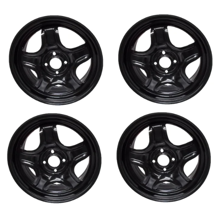 Set 4 Jante tabla 16 ORIGINALE Dacia Logan 2 16" ET37 6J X 16H2 403002053R