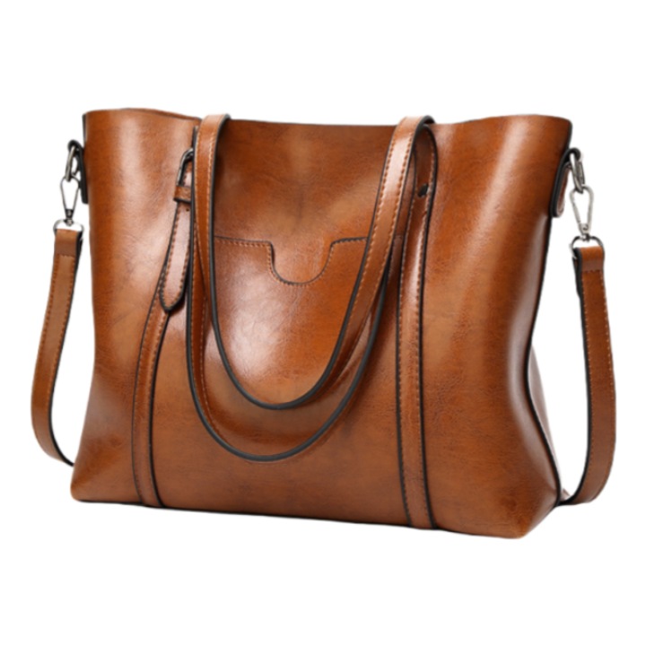 Női hátizsák, 31x11x26 cm, nagy kapacitású, alkalmi és sokoldalú, utazáshoz és utcai fotózáshoz is alkalmas, igényes kidolgozás, barna