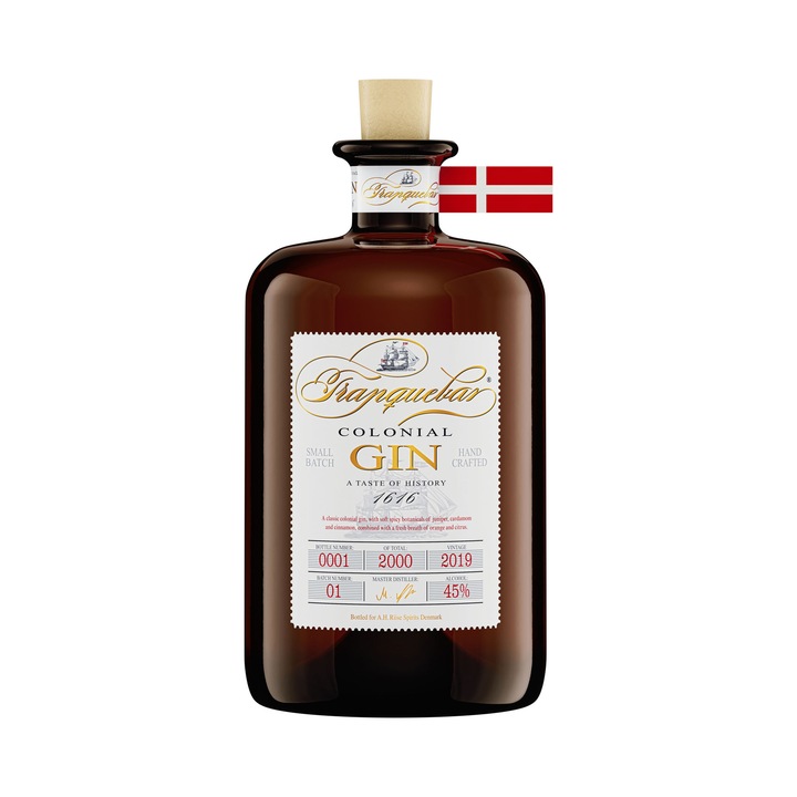 Tranquebar Colonial Gin 700ml 45%