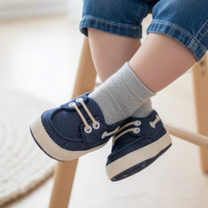 Pantofi sport pentru primii pasi 43051-2bleumarin 108739, Bleumarin