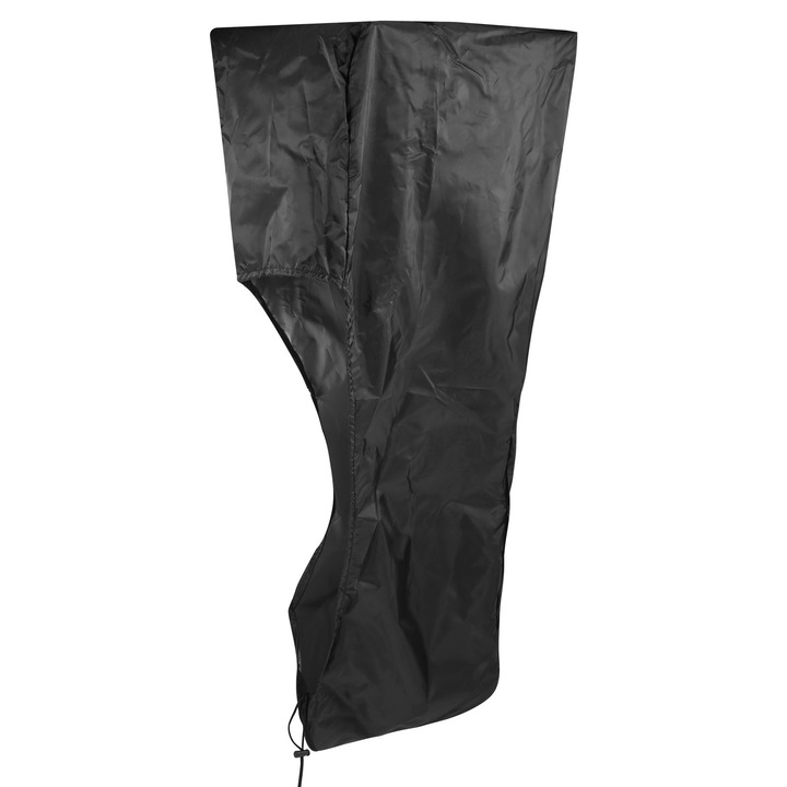 Husa protectie motor barca, negru, poliester, 44x47x37 inch