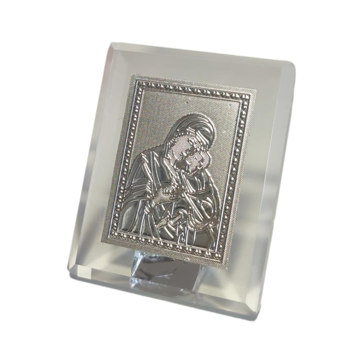 Marturii nunta / marturii botez iconite sticla dreptunghiulare, cadouri pentru invitati Denikos NK114