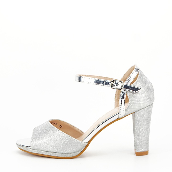 Елегантни сребристи сандали BLXW7571 128 13148, Сребрист