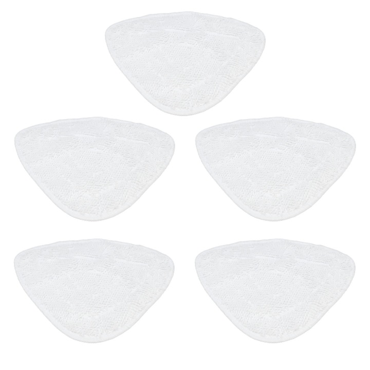 Set 5 bucati pad-uri din fibra pentru mop, compatibile cu Vileda, 250g