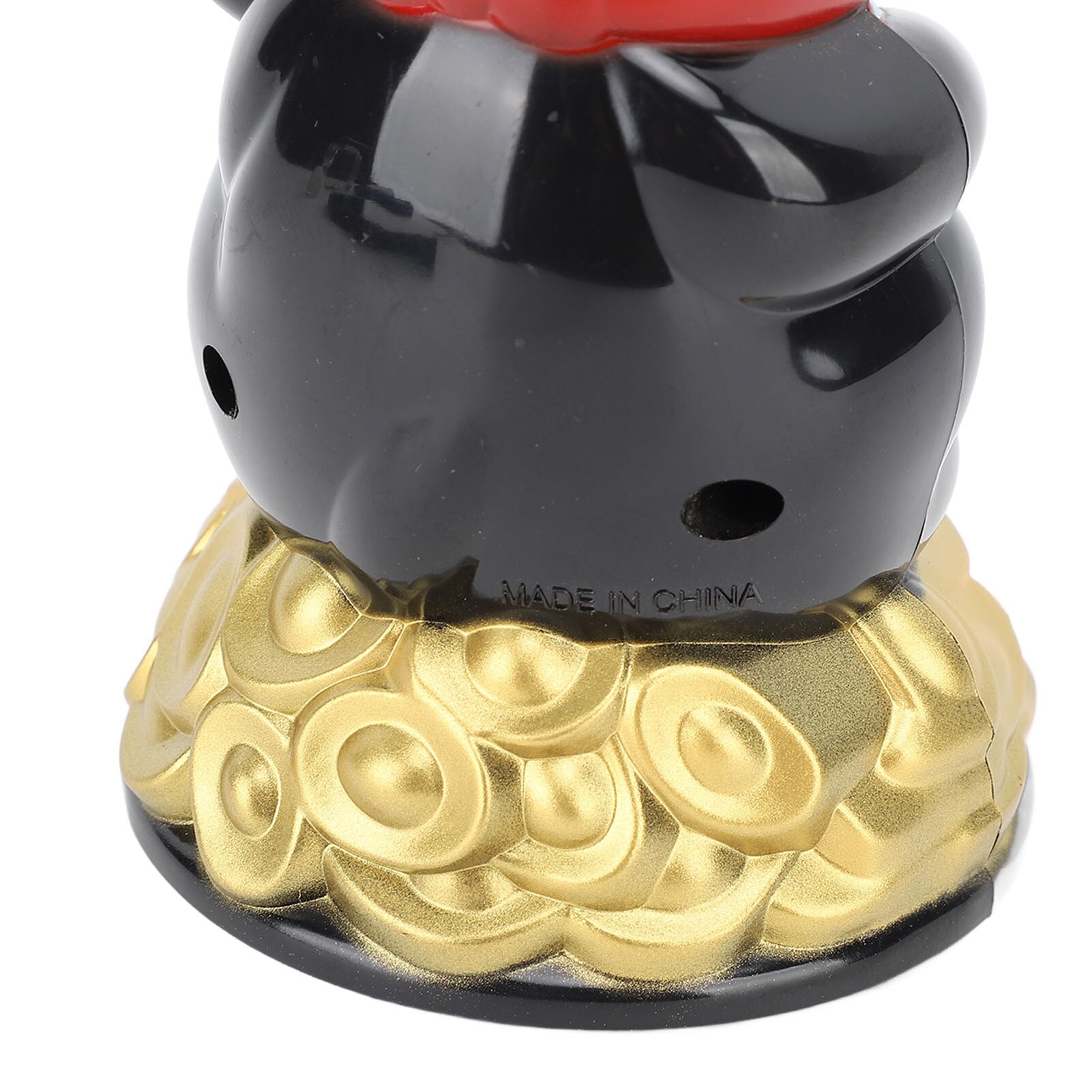 Bibelou Pisica Norocoasa, Zeaicos, Plastic, Negru, 11.4cm - eMAG.ro