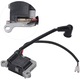 Bobina de aprindere pentru taietor de perii, Bobina inductie motocoasa, masina de tuns iarba cu motor 48F de 63cc, negru