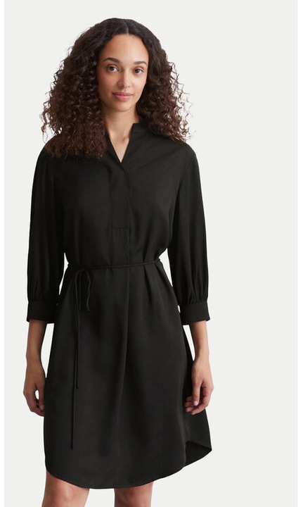 Női ruha, Marc O'Polo, 304171321, Viszkóz, Fekete, Fekete