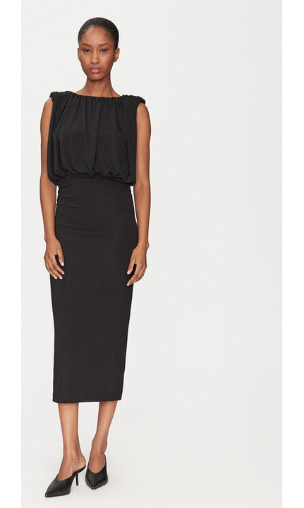 Női ruha, Day Birger, 305138453, Poliészter, Fekete, Fekete