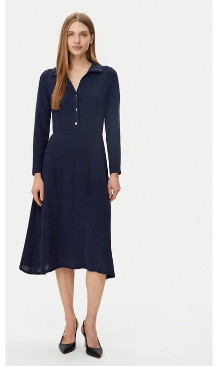 Rochie dama, Morgan, 305253385, Poliester, Albastru, Albastru