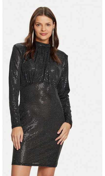 Rochie dama, Vero Moda, 304520129, Poliester reciclat, Negru, Negru