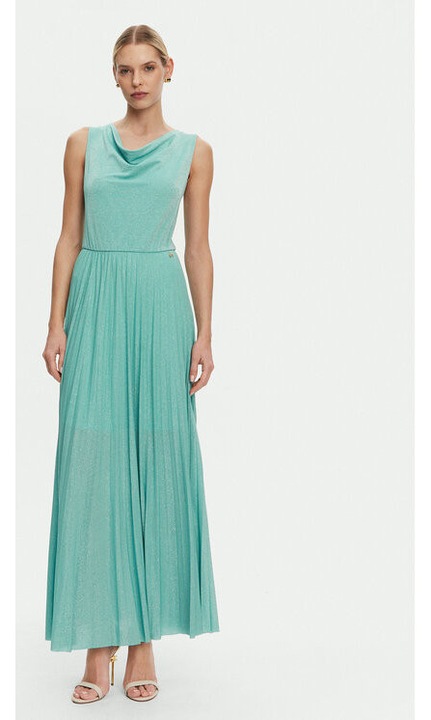 Női ruha, Artigli, 305291387, Viszkóz/Lurex, Zöld, Zöld