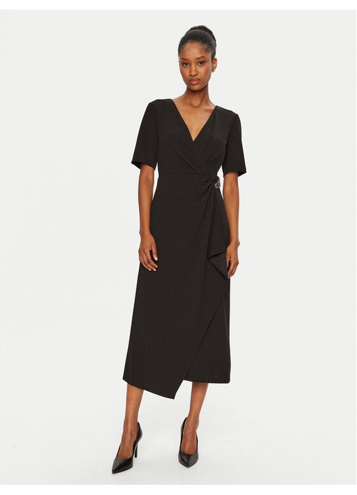 Női ruha, Dkny, 304268342, Poliészter, Fekete, Fekete