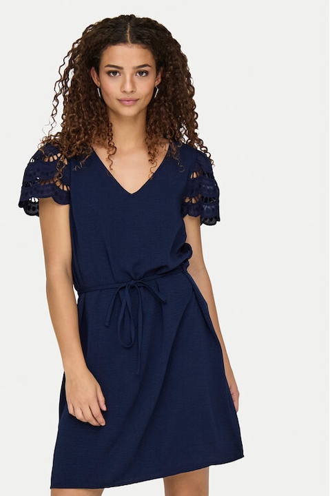 Rochie dama, Jdy, 304807060, Poliester reciclat/Poliester, Albastru, Albastru