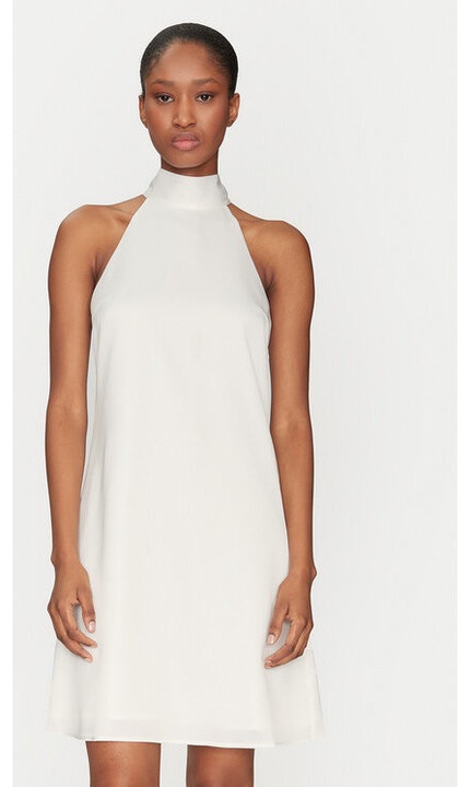 Дамска рокля, Yas, 304999772, Рециклиран полиестер/Полиестер, Бял