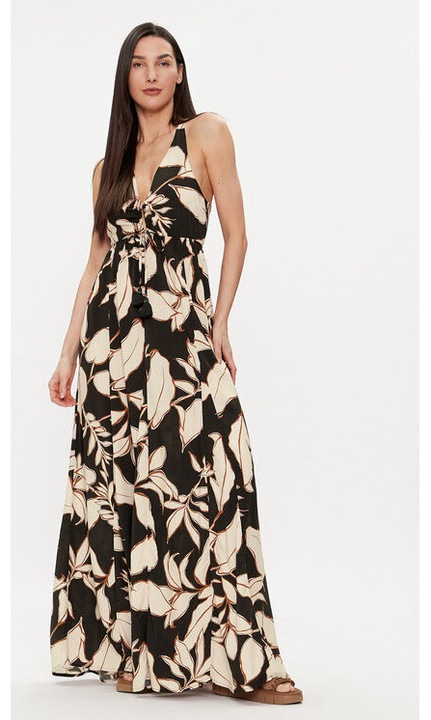 Női ruha, Maaji, 303748623, Viszkóz, Fekete, Fekete