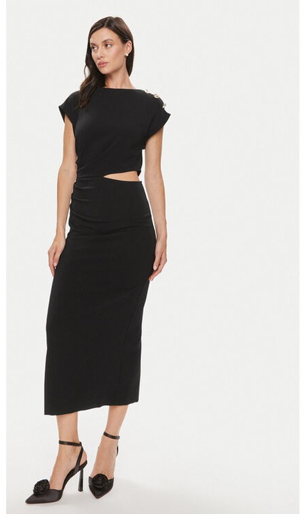 Női ruha, Imperial, 304208751, Poliészter, Fekete, Fekete